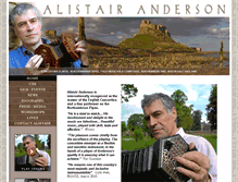 Tablet Screenshot of alistairanderson.com